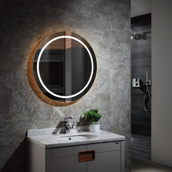 Rounded Led Mirror