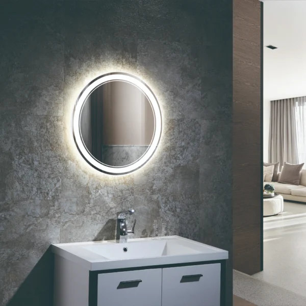 Rounded Led Mirror